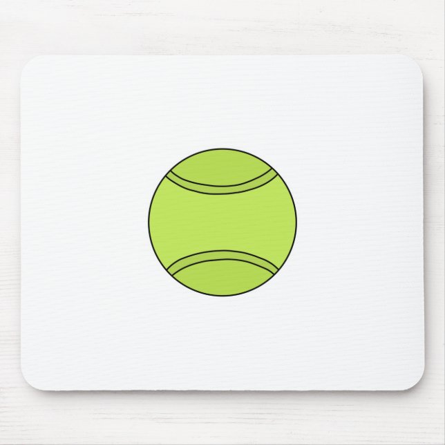Tennis Ball Mouse Mat (Front)
