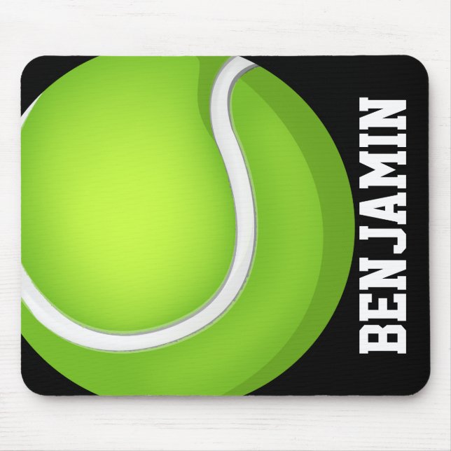 Tennis Ball Mouse Mat (Front)