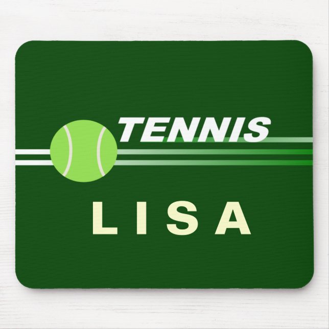 Tennis Ball Mouse Mat (Front)