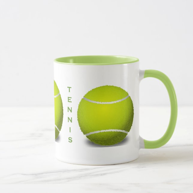 Tennis Ball Mug (Right)