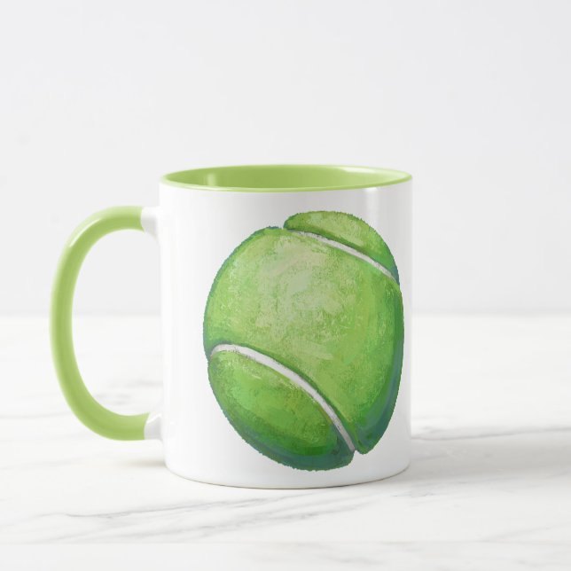 Tennis Ball Mug (Left)