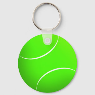 Tennis Ball Novelty - Customised Key Ring