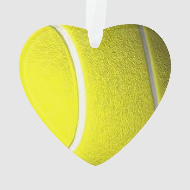 Tennis Ball Ornament (Back)