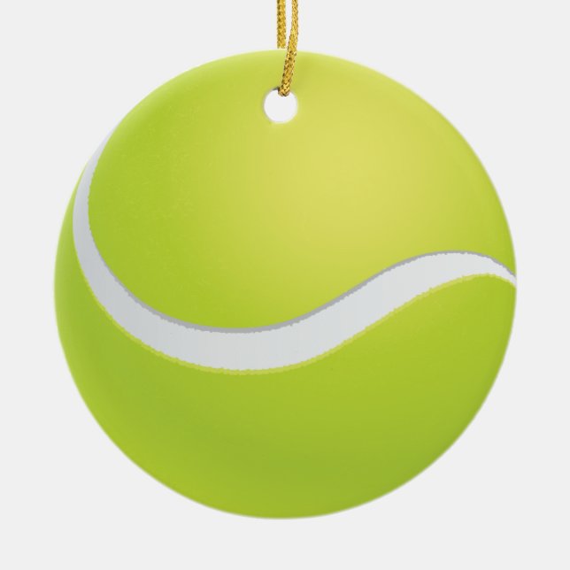 Tennis Ball Ornament (Front)