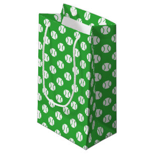 Tennis ball pattern Birthday party favour gift bag