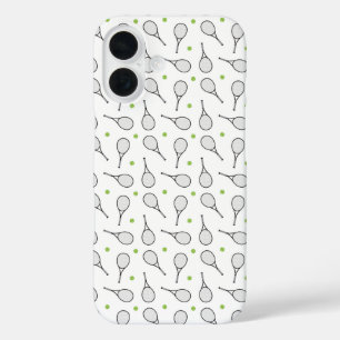 Tennis Ball Pattern iPhone 16 Case