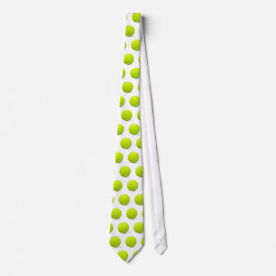 Tennis ball pattern Tie