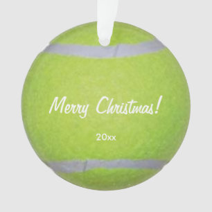 Tennis Ball Personalised Ornament