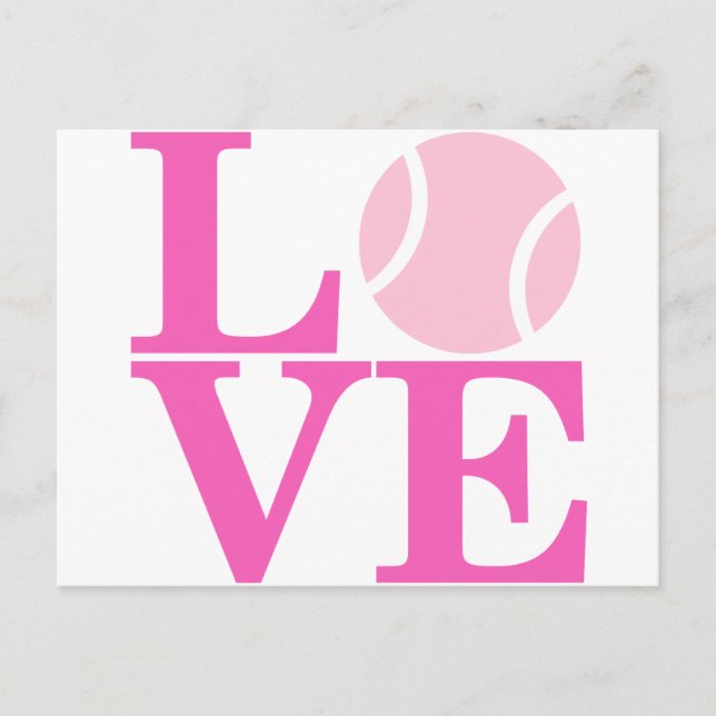 Tennis Ball Postcard (Front)