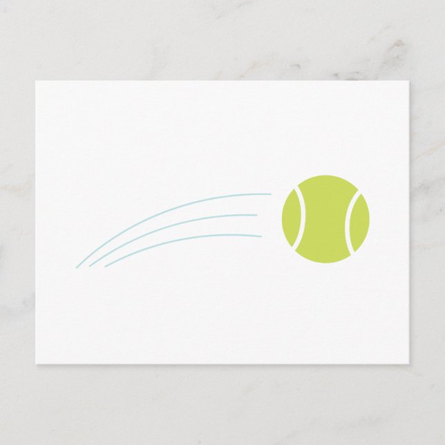 Tennis Ball Postcard (Front)