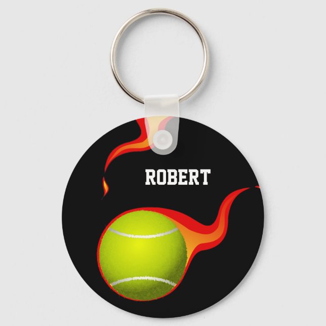 tennis ball products key ring (Front)
