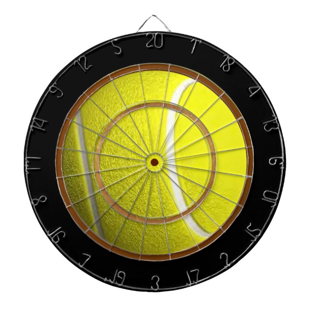Tennis Ball Regulation Dartboard (Front)