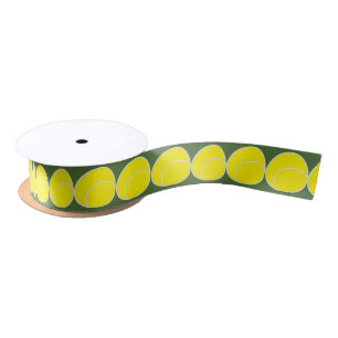 Tennis Ball Ribbon Satin Ribbon