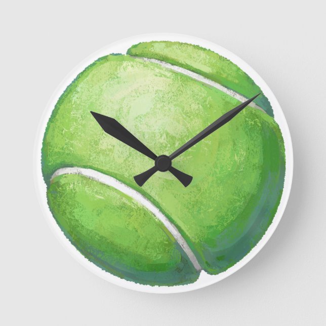 Tennis Ball Round Clock (Front)