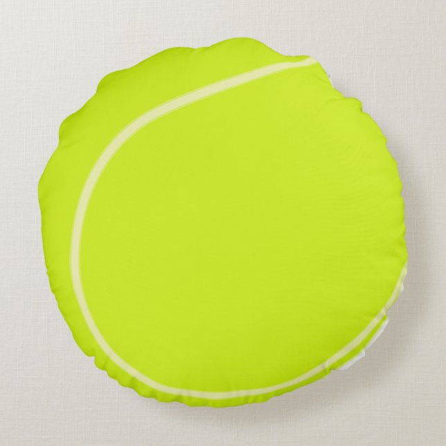 Tennis Ball Round Cushion (Back)