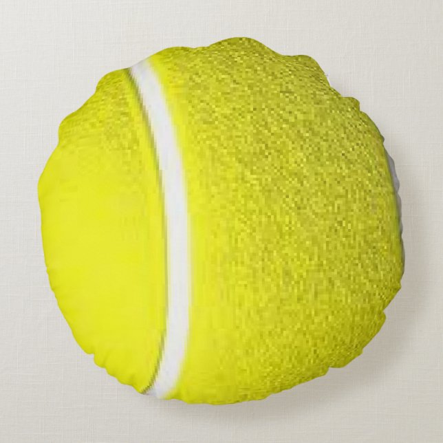 Tennis Ball Round Cushion (Back)