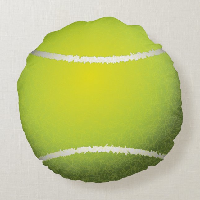 Tennis Ball Round Cushion (Back)