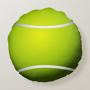 Tennis Ball Round Pillow