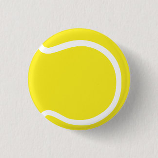 Tennis Ball Small, 1¼ Inch Round Button