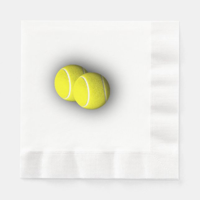 Tennis Ball Sport Theme Napkin (Front)