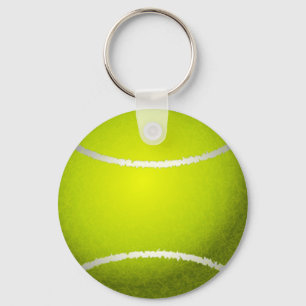 Tennis Ball Sports Key Ring