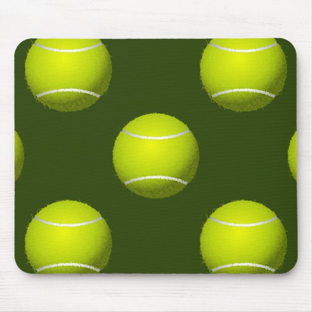 Tennis Ball Sports Mouse Mat (Front)