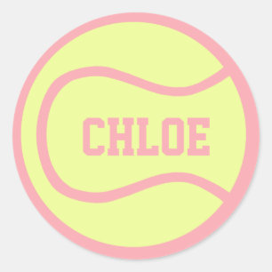 Tennis Ball Sticker - Customise it!