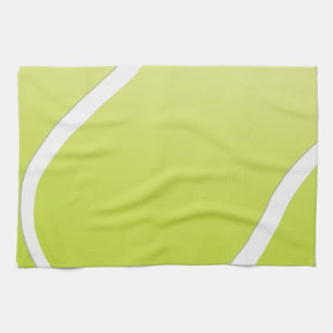 tennis ball tea towel