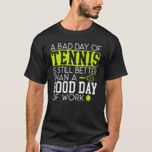 Tennis Ball Tennis Player Racket Tennis T-Shirt