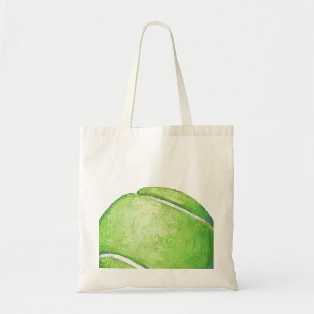 Tennis Ball Tote Bag (Front)