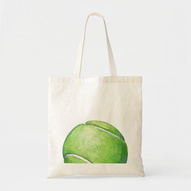 Tennis Ball Tote Bag (Front)