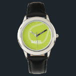 Tennis Ball Watch<br><div class="desc">Sports themed design.</div>