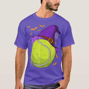 Tennis Ball Witch Hat Halloween Costume Kids Boys T-Shirt