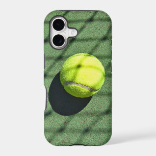 Tennis Ball With Net Shadow