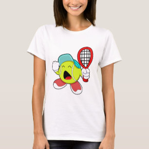 Tennis ball with Tennis racket T-Shirt