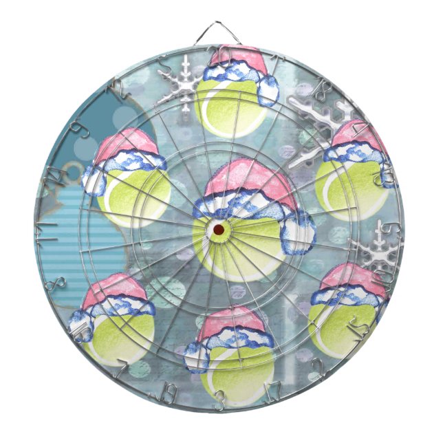 TENNIS BALLS DARTBOARD (Front)