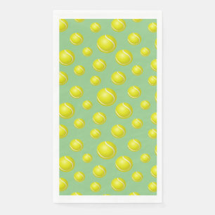 Tennis Balls Design Guest Towel Napkin