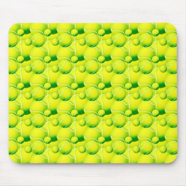 Tennis Balls Mouse Mat (Front)