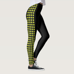 Tennis Balls On Side Seam, Ladies Leggings