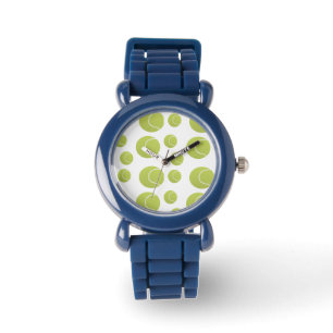 tennis balls pattern watch