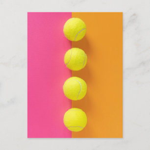 Tennis Balls Postcard