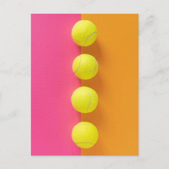 Tennis Balls Postcard (Front)