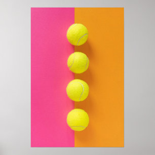 Tennis Balls Poster