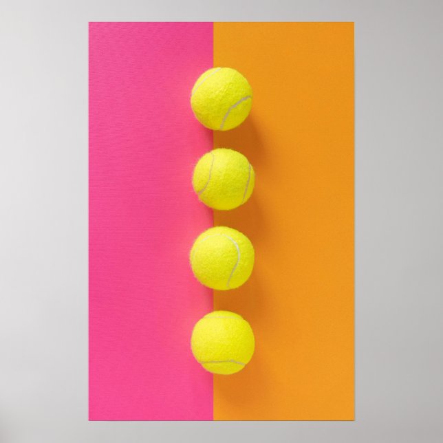 Tennis Balls Poster (Front)