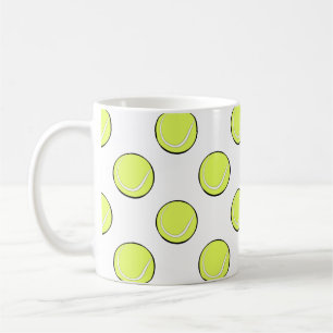 Tennis Balls Seamless Pattern \ Coffee Mug