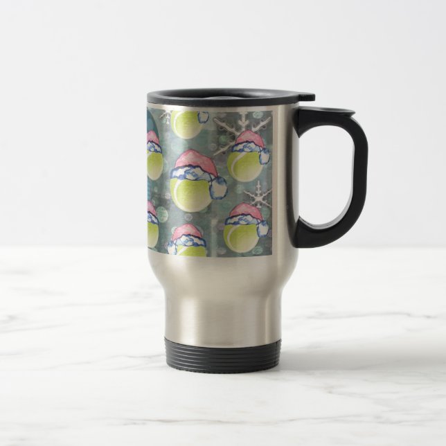 TENNIS BALLS TRAVEL MUG (Right)