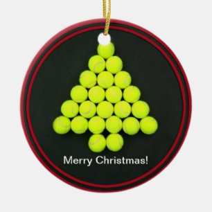 Tennis Balls Tree Ornament