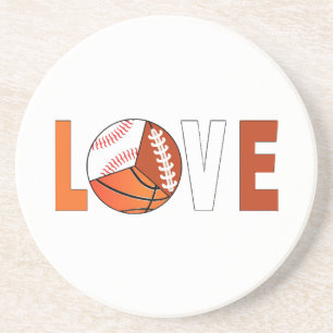 Tennis Basketball Baseball Football Lover Coaster