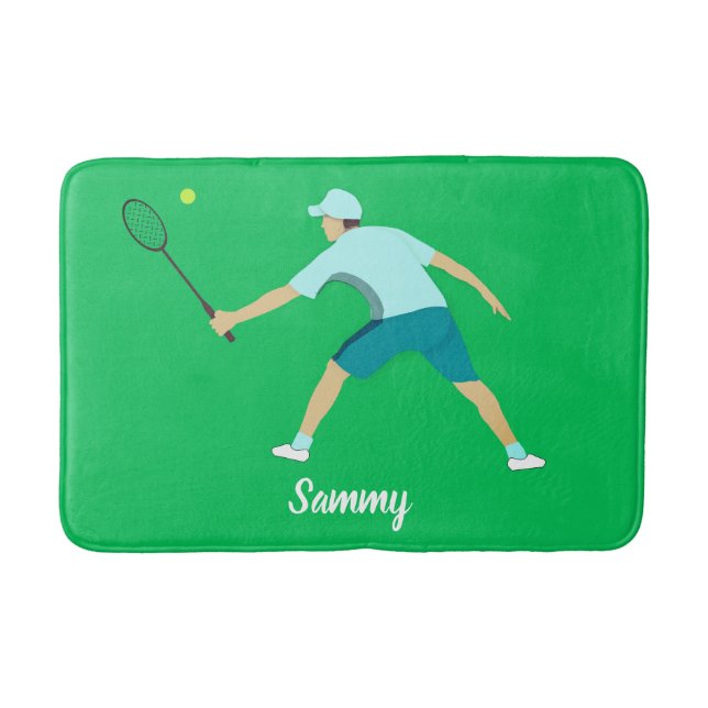 Tennis Bath Mat (Front)