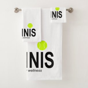 Tennis Bath Towel Set
